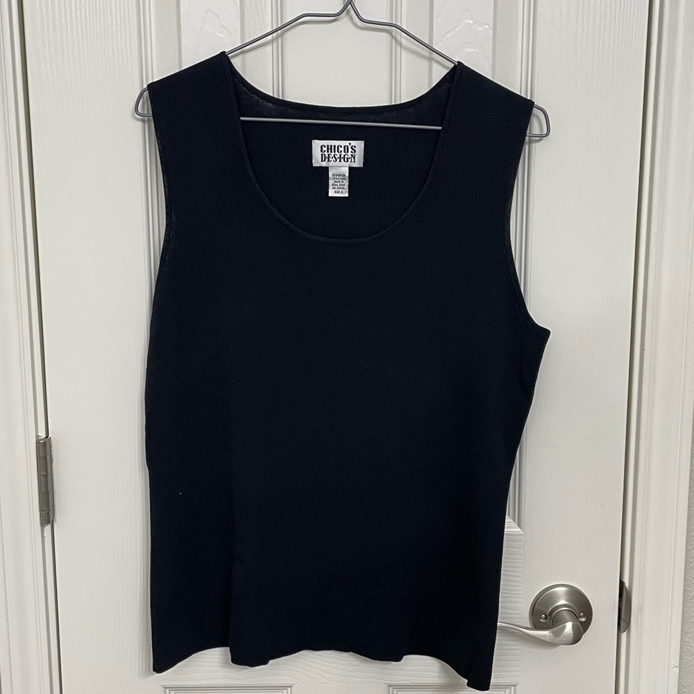 Chico’s scoopneck shell tank